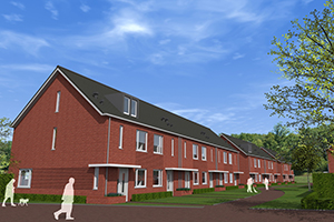 Snelle realisatie Dela huurwoningen Blixembosch Buiten